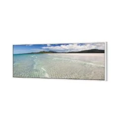 Whitehaven Ripples, Long Canvas Art -WALL ART DESGIN SALE 1039AL H Whitehaven Ripples 3D THUMB FF WHT 4ba58e4d 5318 46f9 b4f9 7ad1b9deb44f