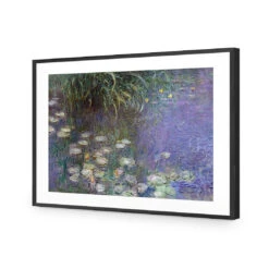 Waterlillies By Monet -WALL ART DESGIN SALE 1042 AR H NEW ACR MAT THUMB FF BLK