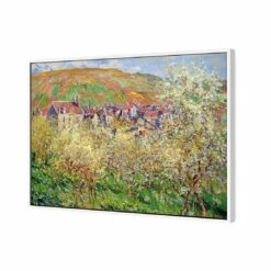 Plum Trees In Blossom By Monet Canvas Art -WALL ART DESGIN SALE 1044AR H Monet Plum trees ORIG 3D THUMB FF WHT c0449bfb 8560 4516 b90f c3c460a1a49d