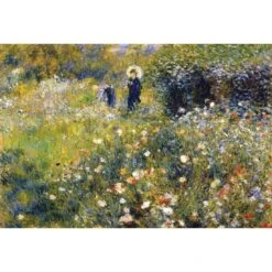 Woman With A Parasol By Renoir