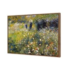 Woman With A Parasol By Renoir -WALL ART DESGIN SALE 1046AR H Renoir Woman with Parasol in a Garden 3D CANVAS THUMB FF NAT