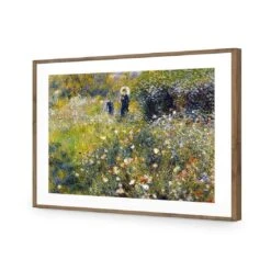 Woman With A Parasol By Renoir -WALL ART DESGIN SALE 1046AR H Renoir Woman with Parasol in a Garden ACR MAT THUMB FF NAT