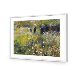 Woman With A Parasol By Renoir -WALL ART DESGIN SALE 1046AR H Renoir Woman with Parasol in a Garden ACR MAT THUMB FF WHT