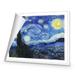 Starry Night By Van Gogh Canvas Art -WALL ART DESGIN SALE 1052AR H Starry Night by Van Gogh ROLLED Thumb cb36e215 2c54 4319 b014 b511563176c5