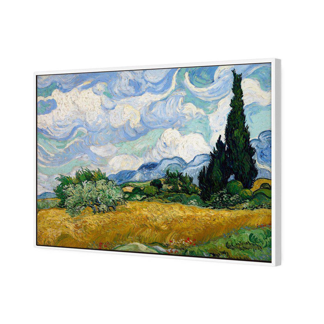 Wheat Field With Cypresses by Van Gogh Canvas Art Wheat Field With Cypresses By Van Gogh Canvas Art -WALL ART DESGIN SALE 1055AR H Wheat Field With Cypresses by Vincent Van Gogh 3D THUMB FF WHT 517fe6b8 8aa9 4c52 a511 e127edcce1af