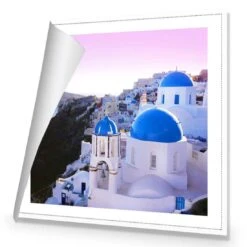 Sunrise In Santorini Canvas Art -WALL ART DESGIN SALE 1132AS Sunrise in Santorini ROLLED Thumb 0639baa4 0e28 4a9c 8310 be579d99e682