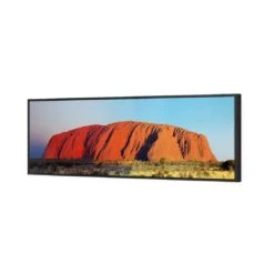 Uluru At Sunset -WALL ART DESGIN SALE 1164AL Uluru at Sunset 3D CANVAS THUMB FF BLK