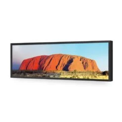 Uluru At Sunset -WALL ART DESGIN SALE 1164AL Uluru at Sunset ACR EDG THUMB FF BLK