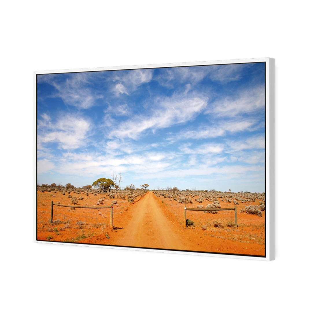 Outback Road (rectangle) Outback Road (rectangle) -WALL ART DESGIN SALE 1168AR H Outback Road 3D CANVAS THUMB FF WHT