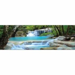 Soft Waterfalls, Long Canvas Art