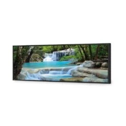 Soft Waterfalls, Long Canvas Art -WALL ART DESGIN SALE 1222AL H Soft Waterfalls 3D THUMB FF BLK cbad83a4 8392 4476 9214 f03bec71a6dc