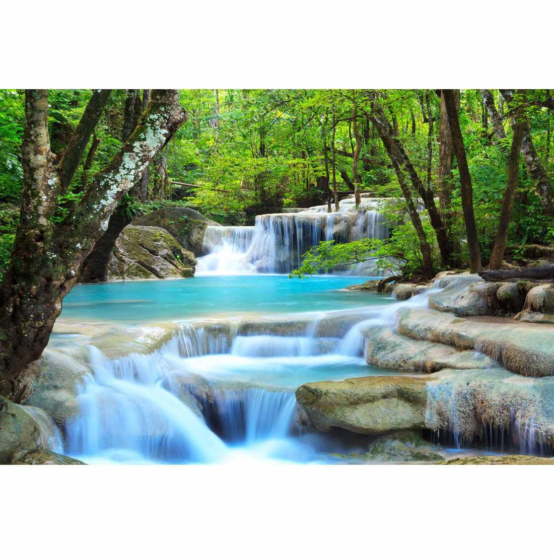 Soft Waterfalls, Rectangle Canvas Art Soft Waterfalls, Rectangle Canvas Art -WALL ART DESGIN SALE 1222AR H Soft Waterfalls Thumb 94d18edc 3e68 45d5 ad32 275da17c40f6