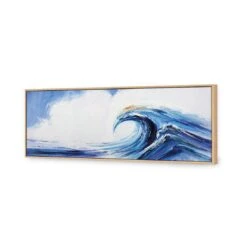 Waves Canvas Art -WALL ART DESGIN SALE 148AL H Waves 3D THUMB FF OAK f41dd96f 03af 4df6 bbdd a3e7aac09441