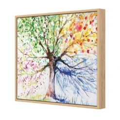 Rainbow Tree, Square Canvas Art -WALL ART DESGIN SALE 1494AS Rainbow Tree Original 3D THUMB FF OAK 1f780677 3acc 43f5 bda7 d119c7d7559c