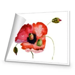 Poppy Buds Canvas Art -WALL ART DESGIN SALE 1506AR H Poppy Buds Original ROLLED Thumb 9ef70fee ea1f 4ace aa27 3b3ce5d3e96f