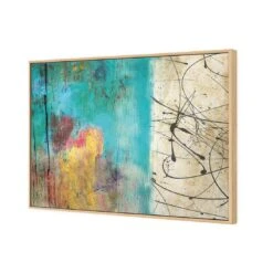 Painted Grunge Splatter, Rectangle Canvas Art -WALL ART DESGIN SALE 1537AR H Painted Grunge Splatter 3D THUMB FF OAK 295ff3ea 3334 4bc3 a50f 93f3e233a2bb