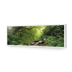 Romantic Rainforest (long) -WALL ART DESGIN SALE 153AL H Romantic Rainforest ACR EDG THUMB FF WHT