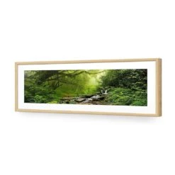 Romantic Rainforest (long) -WALL ART DESGIN SALE 153AL H Romantic Rainforest ACR MAT THUMB FF OAK
