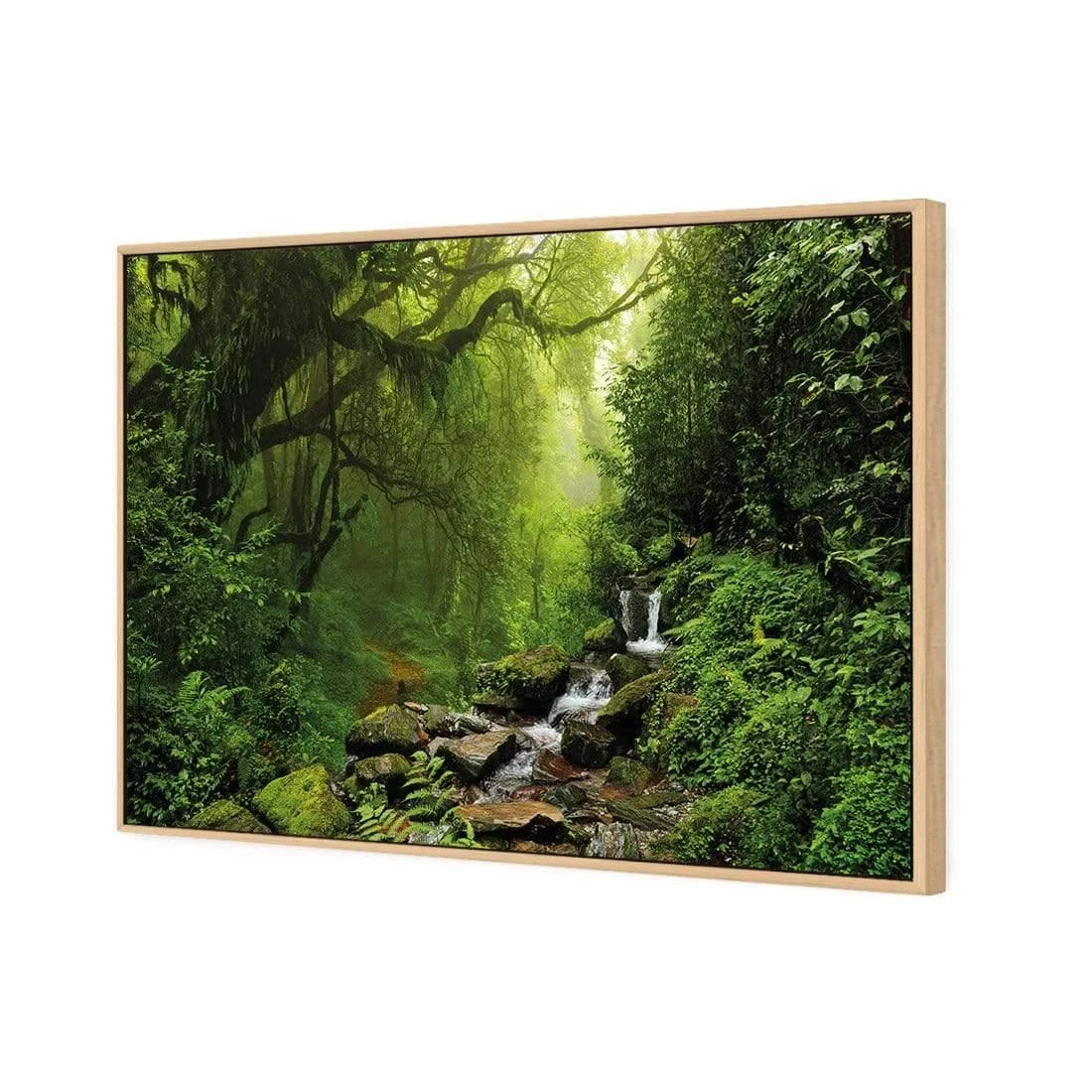 Romantic Rainforest Romantic Rainforest -WALL ART DESGIN SALE 153AR H Romantic Rainforest 3D CANVAS THUMB FF OAK
