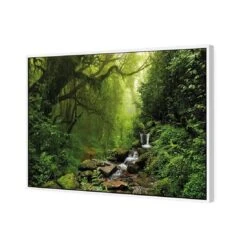 Romantic Rainforest -WALL ART DESGIN SALE 153AR H Romantic Rainforest 3D CANVAS THUMB FF WHT