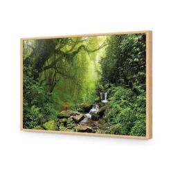 Romantic Rainforest -WALL ART DESGIN SALE 153AR H Romantic Rainforest ACR EDG THUMB FF OAK