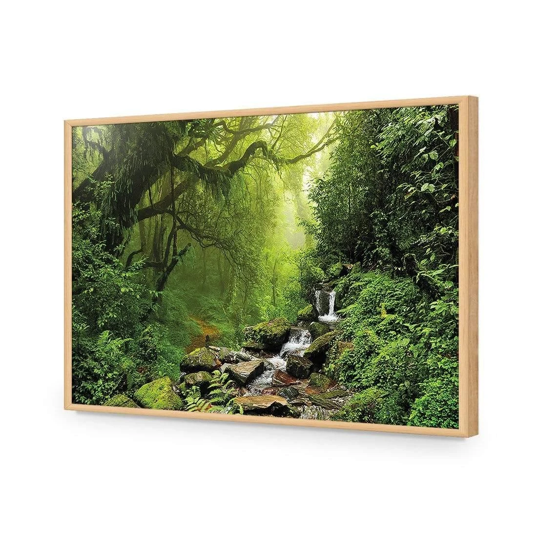 Romantic Rainforest Romantic Rainforest -WALL ART DESGIN SALE 153AR H Romantic Rainforest ACR EDG THUMB FF OAK