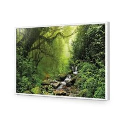Romantic Rainforest -WALL ART DESGIN SALE 153AR H Romantic Rainforest ACR EDG THUMB FF WHT