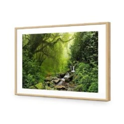 Romantic Rainforest -WALL ART DESGIN SALE 153AR H Romantic Rainforest ACR MAT THUMB FF OAK