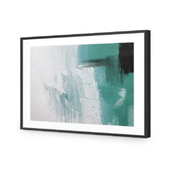 Nowhere To Run, Teal -WALL ART DESGIN SALE 1559CR H Nowhere to Run Teal ACR MAT THUMB FF BLK