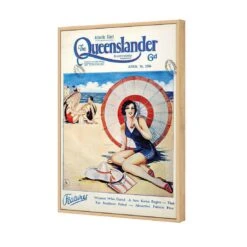Queenslander Beach Girl Canvas Art -WALL ART DESGIN SALE 1646AR V Queenslander Beach Girl ORIG 3D THUMB FF OAK f3e72346 3e49 448b 99fb 34d2efdf6485