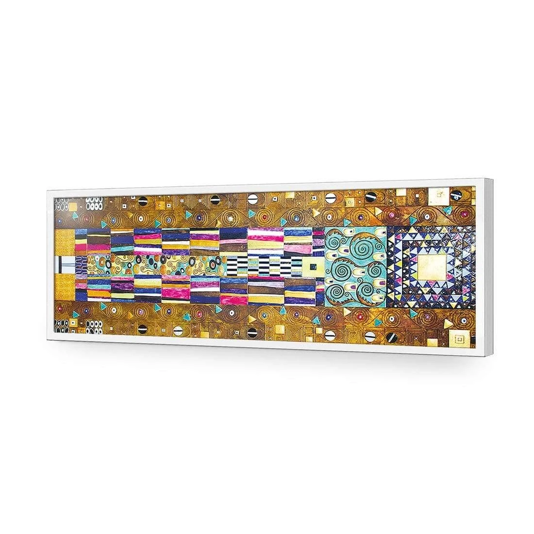Stoclet Frieze Mosaic By Gustav Klimt Stoclet Frieze Mosaic By Gustav Klimt -WALL ART DESGIN SALE 1676AL Gustav Klimt Stoclet Frieze Mosaic ACR EDG THUMB FF WHT