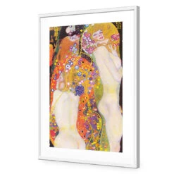 Water Serpents - Gustav Klimt Acrylic Print Art -WALL ART DESGIN SALE 1681AR V Gustav Klimt Water Serpents ACR MAT THUMB FF WHT