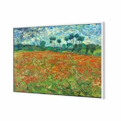 Poppy Field By Van Gogh Canvas Art -WALL ART DESGIN SALE 1698AR H Poppy Field by Vincent Van Gogh 3D THUMB FF WHT e291d2ed 6ac0 4534 81ed 2620ec944360