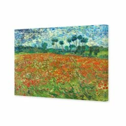 Poppy Field By Van Gogh Canvas Art -WALL ART DESGIN SALE 1698AR H Poppy Field by Vincent Van Gogh 3D THUMB d07597af 863d 497f adaf a588460050e5