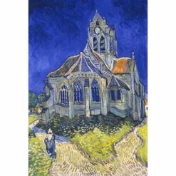 The Church At Auvers By Van Gogh Canvas Art