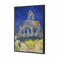 The Church At Auvers By Van Gogh Canvas Art -WALL ART DESGIN SALE 1703AR V Van Gogh The Church at Auvers 3D THUMB FF BLK 739729cb 9b9e 4eb5 a97e dedd97eedb1d