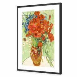 Wildflowers - Van Gogh Acrylic Print Art -WALL ART DESGIN SALE 1711AR V Van Gogh Wildflowers Max Size 118x80 ACR MAT THUMB FF BLK a60d9e67 02d7 4e39 ae20 8d08fe8e74d2