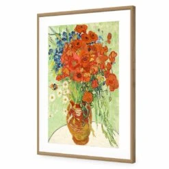 Wildflowers - Van Gogh Acrylic Print Art -WALL ART DESGIN SALE 1711AR V Van Gogh Wildflowers Max Size 118x80 ACR MAT THUMB FF OAK ad46b492 1bf3 4bfd a561 3da4b9564ae6