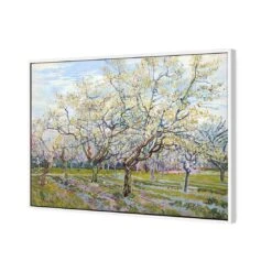 Van Gogh By The White Orchard Canvas Art -WALL ART DESGIN SALE 1714AR H The White Orchard by Vincent Van Gogh 3D Thumb FF WHT e2c90204 7574 4c4a b395 c5deac33a170