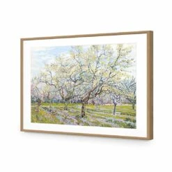 The White Orchard - Van Gogh Acrylic Print Art -WALL ART DESGIN SALE 1714AR H Van Gogh The White Orchard Max Size 118x80 ACR MAT THUMB FF OAK bebde4ff 4472 4f60 9ab7 efca72c17f2e