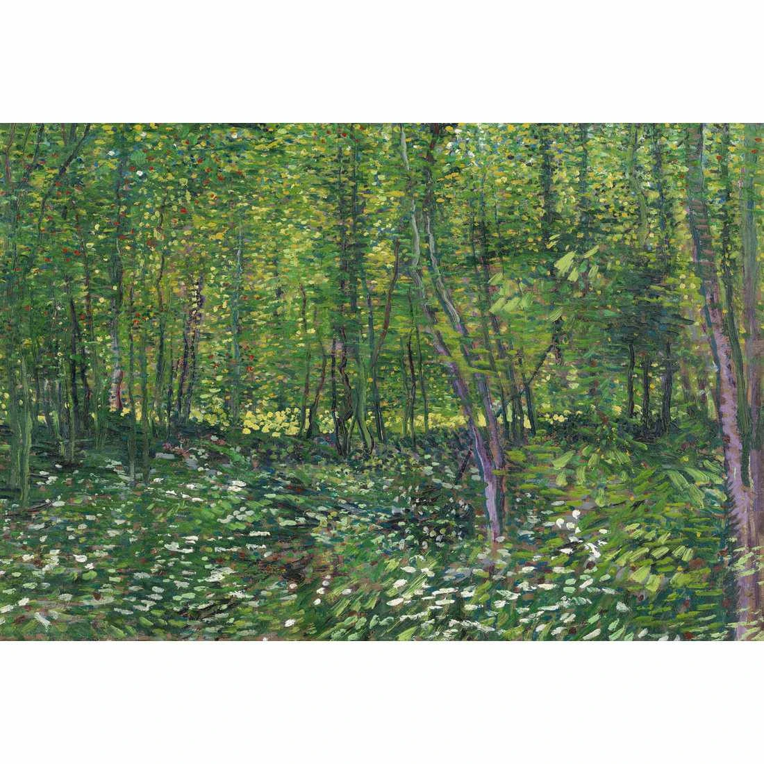 Trees And Undergrowth by Van Gogh Canvas Art Trees And Undergrowth By Van Gogh Canvas Art -WALL ART DESGIN SALE 1715AR H Van Gogh Trees and undergrowth thumb b5543222 c622 4542 b60e df4a39fe91f8