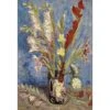 Vase Of Gladioli By Van Gogh Canvas Art