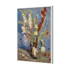 Vase Of Gladioli By Van Gogh Canvas Art -WALL ART DESGIN SALE 1716AR V Van Gogh Vase of Gladioli 3D THUMB FF WHT 85ee3348 0947 4bd8 907d c88eacc0c784