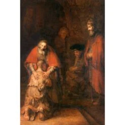 Return Of The Prodigal Son By Rembrandt Canvas Art