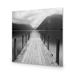 Tranquil Jetty, Black And White (square) -WALL ART DESGIN SALE 1987BS Tranquil Jetty BW ACR EDG THUMB 180b48e2 0e09 452f b94d 44ce8d43ad35