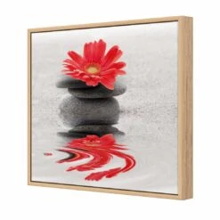 Red Flower Reflection Canvas Art -WALL ART DESGIN SALE 1996AS Red Flower Reflection 3D THUMB FF OAK 94443136 f5dd 4377 ab8a c79907d7a952