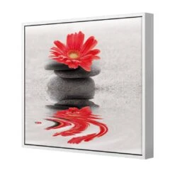 Red Flower Reflection Canvas Art -WALL ART DESGIN SALE 1996AS Red Flower Reflection 3D THUMB FF WHT 122dac55 3b16 4836 a2df fc45b6336f44