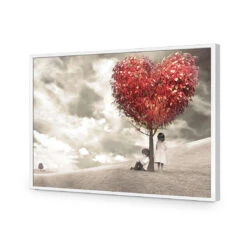 The Heart Tree Acrylic Print Art -WALL ART DESGIN SALE 2001AR H The Heart Tree Max Size 200x135 ACR EDG THUMB FF WHT