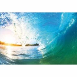 Surfing Dream Sunset Canvas Art