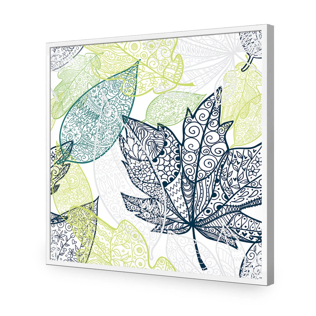 Winter Filigree, Square Acrylic Print Art Winter Filigree, Square Acrylic Print Art -WALL ART DESGIN SALE 2088AS Winter Filigree Max Size